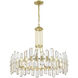 Bolton 12 Light 31 inch Aged Brass Chandelier Ceiling Light