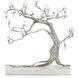 Sakura 31 X 27.5 inch Sculpture in Nickel, on Marble