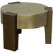 Carrusel 27.5 X 27.5 inch Antique Brass and Aged Brass Coffee Table