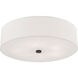 Meridian 5 Light 22 inch English Bronze Semi-Flush Mount Ceiling Light