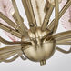 Autumna 22 Light 29.5 inch Brushed Champagne Gold Chandelier Ceiling Light