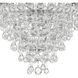 Calypso 3 Light 13 inch Polished Chrome Chandelier Ceiling Light