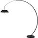 Boccia 73.5 inch 35.00 watt Chrome with Matte Black Floor Lamp Portable Light
