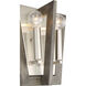 Westend 2 Light 9.5 inch Satin Platinum Wall Sconce Wall Light