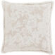 Evelyn 20 inch White, Light Gray Pillow Kit