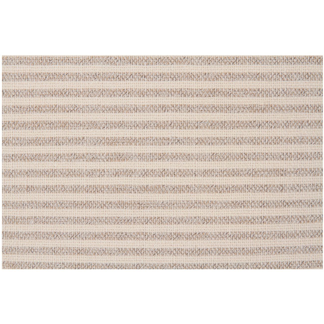 Betty 20 X 20 inch OA Beige Stripe Cushion in Multicolor
