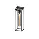 Caged 1 Light 6.69 inch White Marble Semi-Flush Mount Ceiling Light