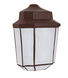 3028 Series 1 Light 10 inch Bronze Outdoor Sconce, Costaluz