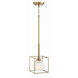Cowen 1 Light 7 inch Brushed Gold Mini Pendant Ceiling Light
