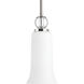 Elina 1 Light 4.38 inch Polished Nickel Mini-Pendant Ceiling Light