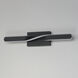 Pirouette LED 24 inch Black Bath Vanity Wall Light