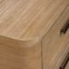 Scottie Natural Oak and Dark Bronze 3 Drawer Chest
