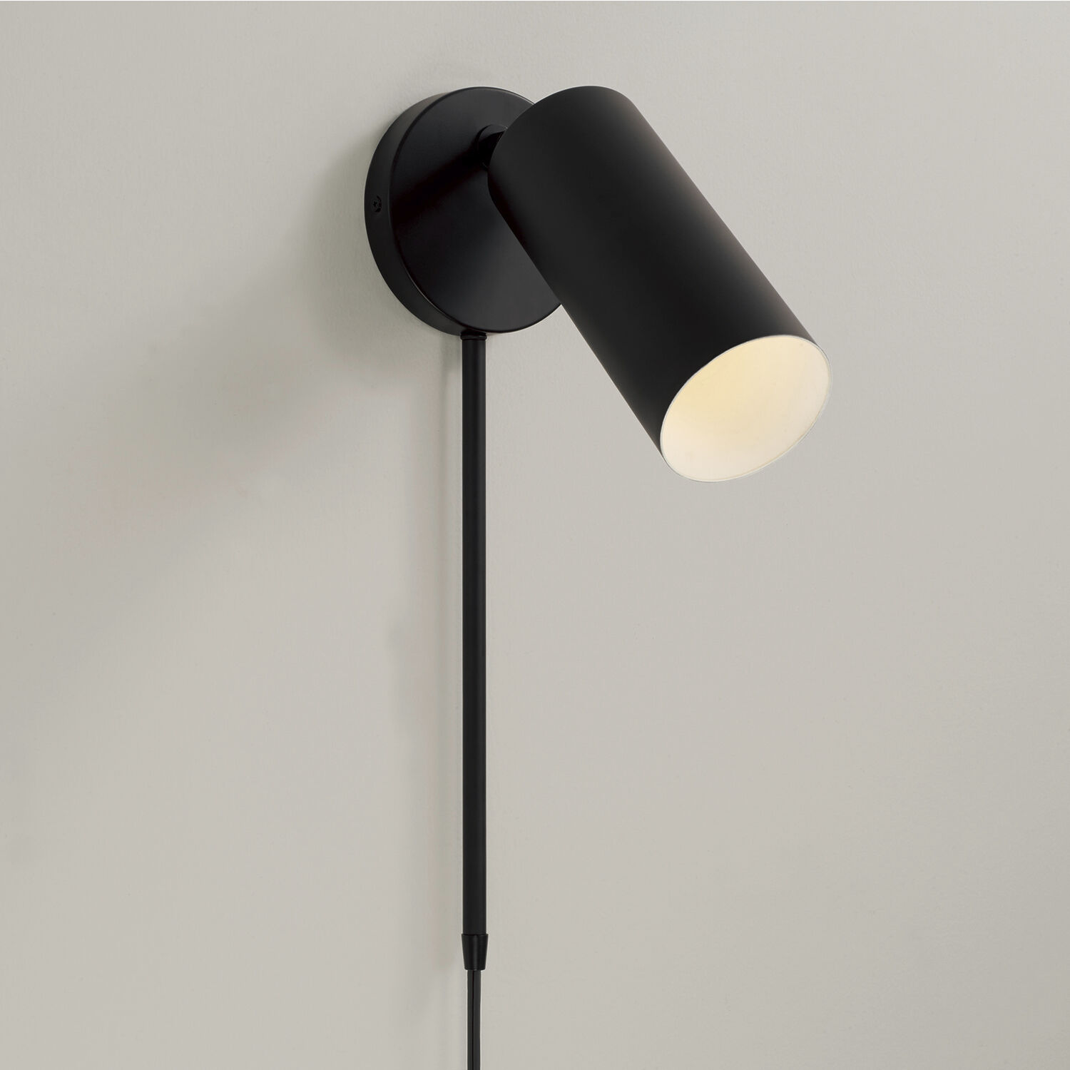 Robbie 1 Light 5 inch Matte Black Sconce Wall Light