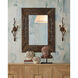 Schwarzwald 47.5 X 35.5 inch Weathered Brown Mirror