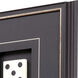 Entertainment Black and Beige Framed Art
