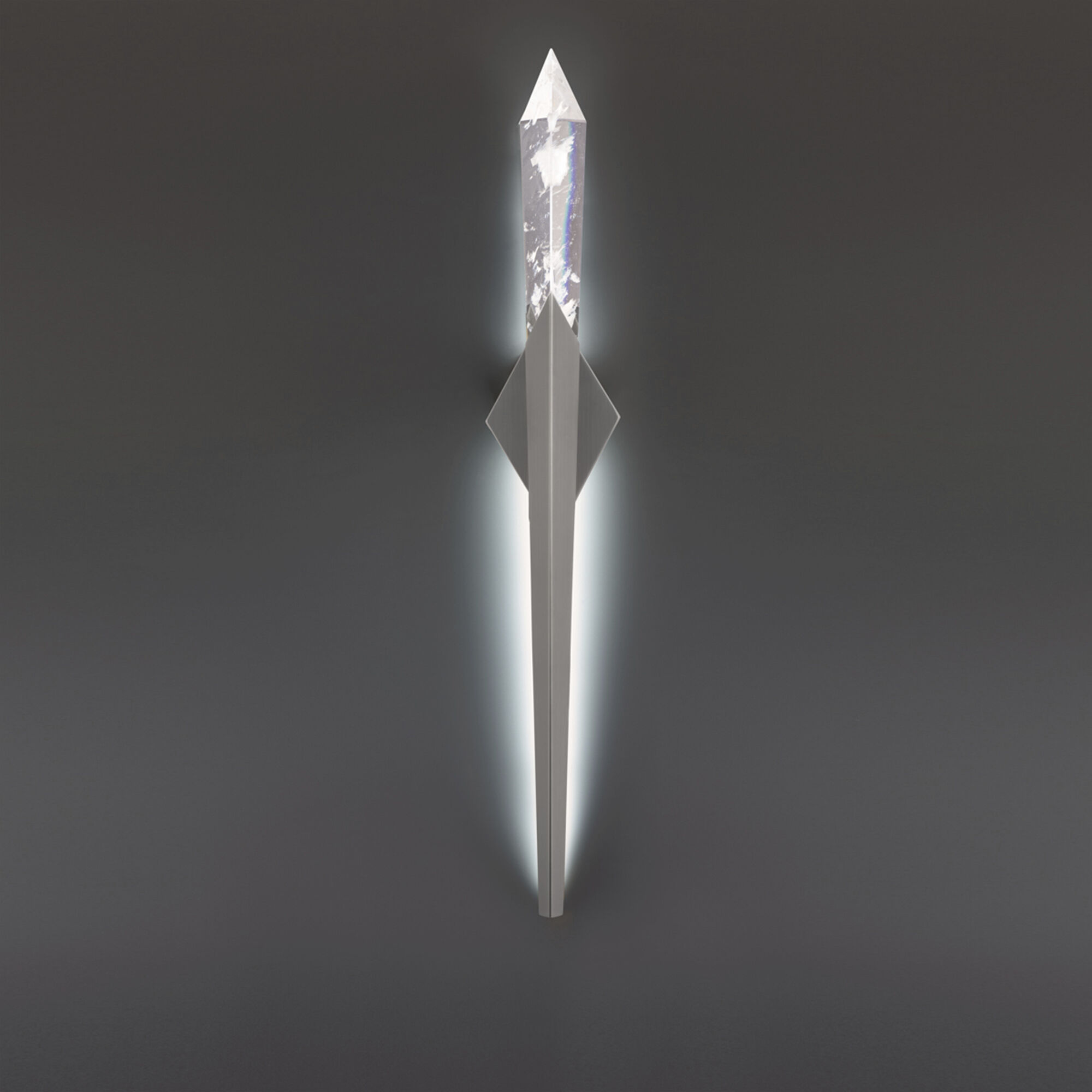 Solitude LED 5 inch Antique Nickel Wall Sconce Wall Light, Beyond