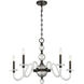 Aragon 5 Light 29 inch Mediterranean Bronze Chandelier Ceiling Light