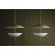 Dion 3 Light 24 inch Patina Brass/Soft Sand Pendant Ceiling Light