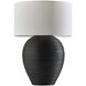 Drew 25 inch 100.00 watt Matte Black Ceramic Table Lamp Portable Light