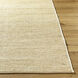 Aria 96 X 60 inch Beige Handmade Rug in 5 x 8
