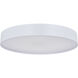 Snare LED 17 inch Matte White Flush Mount Ceiling Light
