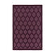Metro 60 X 36 inch Dark Purple Indoor Area Rug, Rectangle