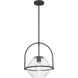 Coralyn 1 Light 13.25 inch Dark Matte Black Pendant Ceiling Light