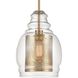 Herndon 1 Light 11 inch Antique Gold Pendant Ceiling Light