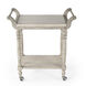 Danielle Marble Bar Cart in Gray