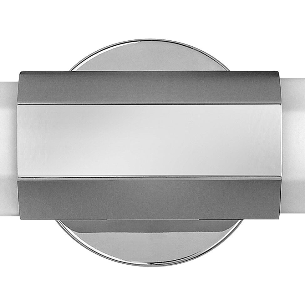 Facet LED 26 inch Polished Nickel Vanity Light Wall Light, Vertical