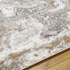 Allegro 120 X 94 inch Light Grey Rug, Rectangle