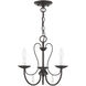 Mirabella 3 Light 15 inch English Bronze Chandelier Ceiling Light