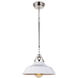 Maine 1 Light 16 inch White Pendant Ceiling Light, Large