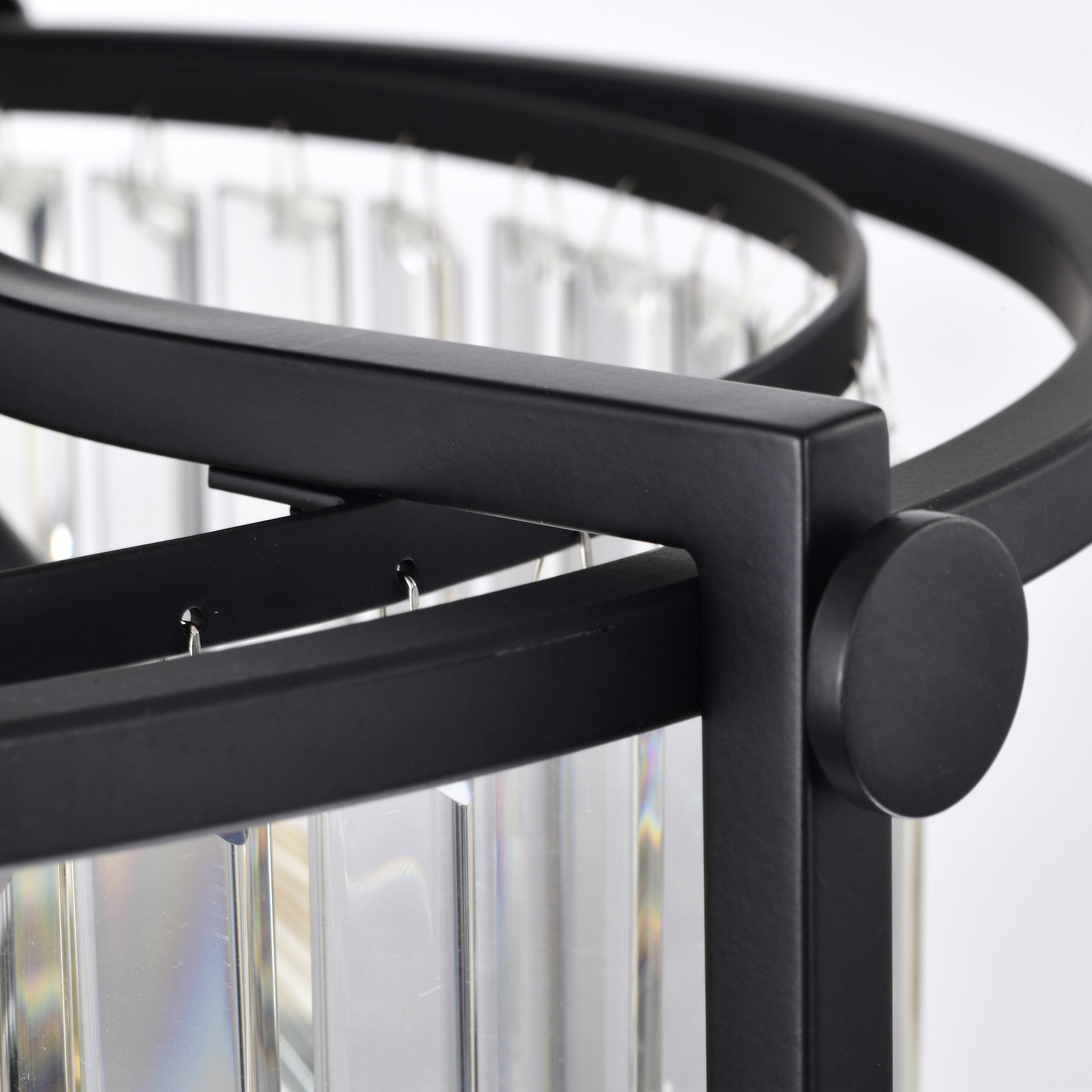 Krys 3 Light 17.75 inch Aged Bronze Semi Flush Mount Ceiling Light