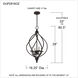 Dupont 4 Light 16 inch Old Bronze Pendant Ceiling Light