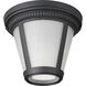 Westport LED 9 inch Black Flush Mount Ceiling Light
