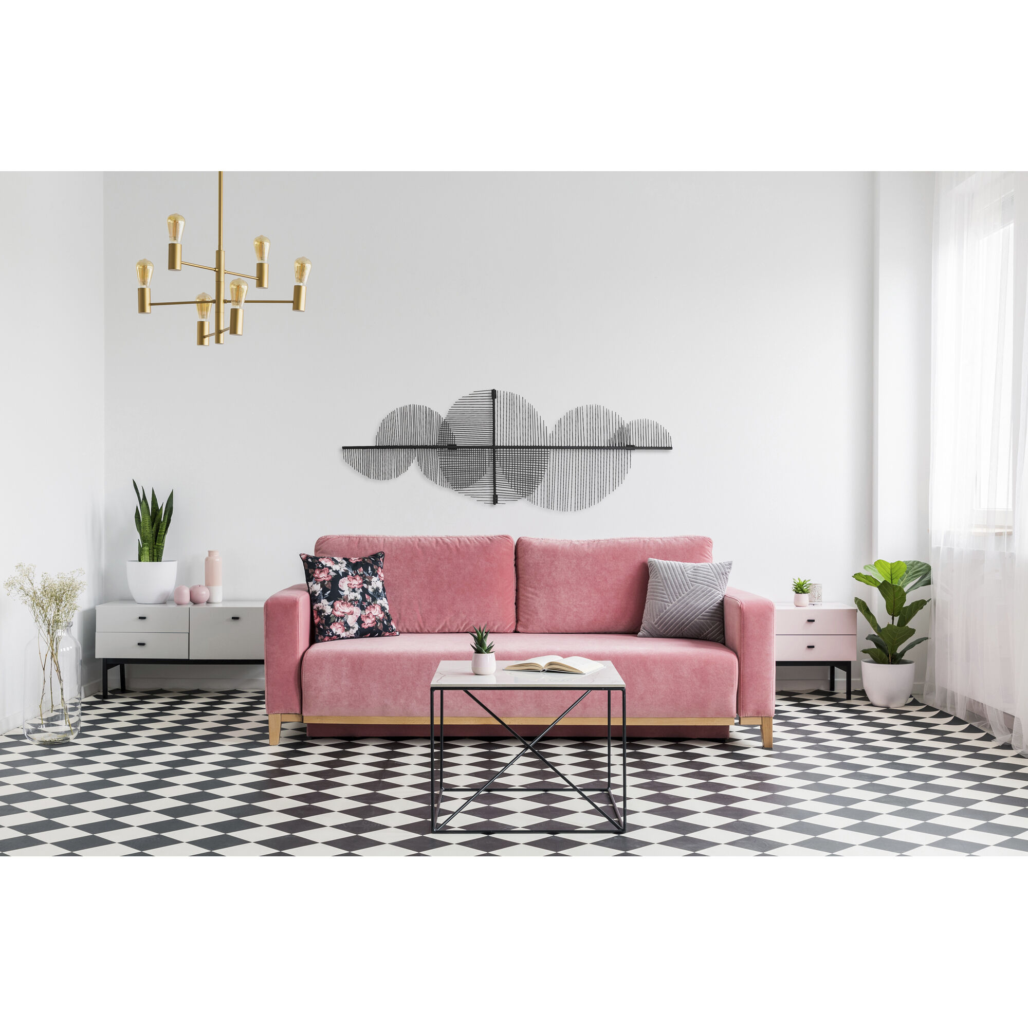 Brenner Black Powder Wall Art