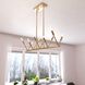 Warwick Linear Chandelier Island Pendant Ceiling Light