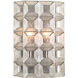 Prado Wall Sconce Wall Light in Oxidized Silver Leaf