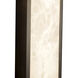 Alora Mood Evelyn 5.25 inch Matte Black and Alabaster Bath Vanity Light Wall Light
