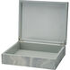 Elevation 12 inch Pale Blue Laquer Decorative Box, Inline