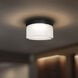 Tuck III LED 5.38 inch White Outdoor Flush Mount