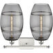 Ballston Vaz 2 Light 18 inch White Polished Chrome Bath Vanity Light Wall Light