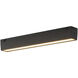 Jaren 48V DC Black Trilo Track Light Bar Ceiling Light
