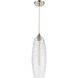 Liz 1 Light 6 inch Satin Nickel Mini Pendant Ceiling Light