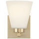 Strayhan 1 Light 5 inch Modern Gold Wall Sconce Wall Light