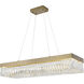 Canada LED 12 inch Gold Chandelier Ceiling Light