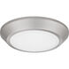 Verge LED 6 inch Brushed Nickel Flush Mount Ceiling Light
