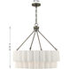 Tucker 4 Light 26 inch Mediterranean Bronze Pendant Ceiling Light