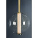 Richford LED 48 inch Aged Brass Chandelier Ceiling Light